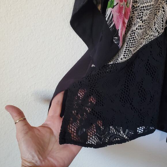 Vintage Spencer Alexis Womens M/L Maxi Dress Jacket Set Asian Inspired Patchwork - Picture 16 of 16